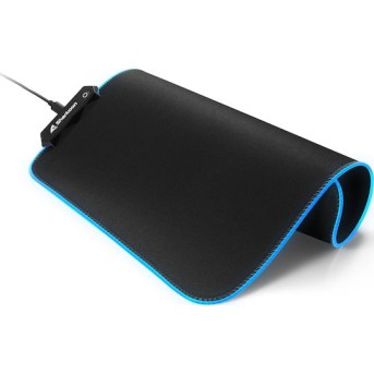 Sharkoon 1337 RGB V2 Gaming Mouse Pad Medium 360mm με RGB Φωτισμό Μαύρο