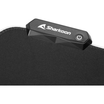 Sharkoon 1337 RGB V2 Gaming Mouse Pad Medium 360mm με RGB Φωτισμό Μαύρο