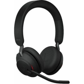 Jabra Evolve2 65 VOIP Headset Link380a UC Stereo Desk Stand Black (26599-989-989)
