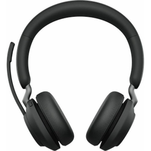 Jabra Evolve2 65 VOIP Headset Link380a UC Stereo Desk Stand Black (26599-989-989)