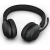 Jabra Evolve2 65 VOIP Headset Link380a UC Stereo Desk Stand Black (26599-989-989)