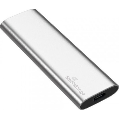 MediaRange USB 3.2 / USB-C Εξωτερικός SSD 480GB M.2 Ασημί