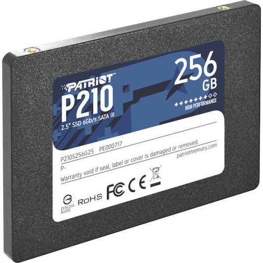 Patriot P210 SSD 256GB 2.5'' SATA III