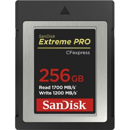 Sandisk Extreme Pro CFexpress 256GB Class 10 UHS-II με αντάπτορα