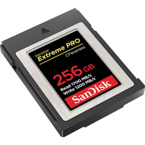 Sandisk Extreme Pro CFexpress 256GB Class 10 UHS-II με αντάπτορα