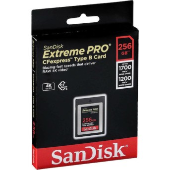 Sandisk Extreme Pro CFexpress 256GB Class 10 UHS-II με αντάπτορα