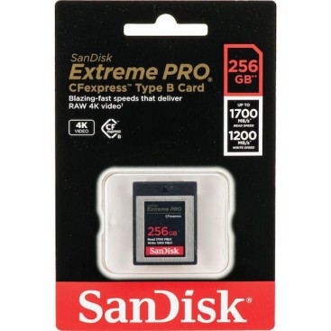 Sandisk Extreme Pro CFexpress 256GB Class 10 UHS-II με αντάπτορα