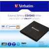 Verbatim Εξωτερικός Οδηγός Εγγραφής/Ανάγνωσης DVD/CD για Laptop / Desktop Μαύρο