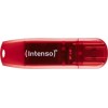 Intenso Rainbow Line 128GB USB 2.0 Stick Κόκκινο