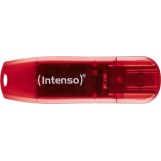 Intenso Rainbow Line 128GB USB 2.0 Stick Κόκκινο