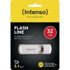 Intenso Flash Line 32GB USB 3.1 Stick με σύνδεση USB-C Λευκό