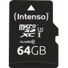 Intenso Professional microSDXC 128GB Class 10 U3 UHS-I με αντάπτορα
