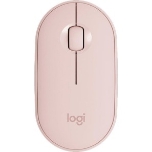 Logitech Pebble M350s Ασύρματο Bluetooth Ποντίκι Rose