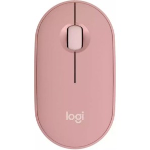 Logitech Pebble M350s Ασύρματο Bluetooth Ποντίκι Rose