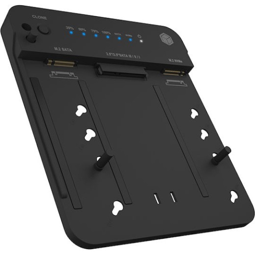 Icy Box Docking Station για 2 Σκληρούς Δίσκους SATA 2.5