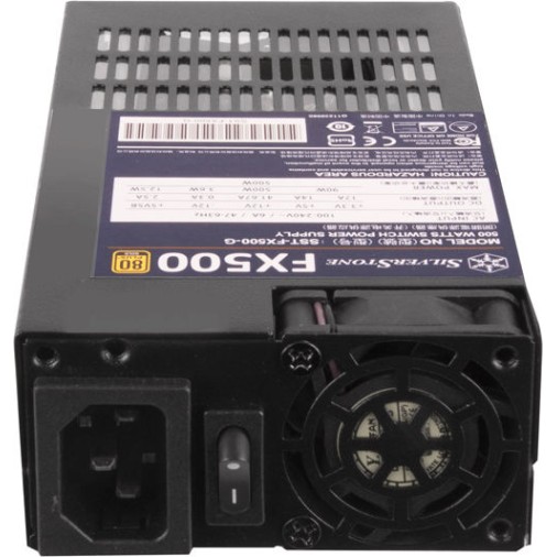 Silverstone FX500-G 500W Μαύρο Τροφοδοτικό Υπολογιστή Full Wired 80 Plus Gold