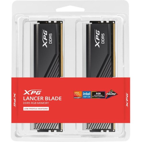 Adata Lancer RGB DDR5 32GB RAM με 2x16GB Modules και Ταχύτητα 6000 για Desktop