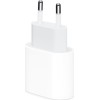 Apple Φορτιστής Χωρίς Καλώδιο με Θύρα USB-C 20W Λευκός (Power Adapter A2347)