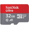 Sandisk Ultra microSDHC 32GB Class 10 U1 A1 UHS-I με αντάπτορα