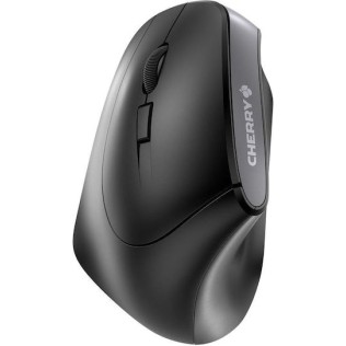 Cherry MW 4500 Ασύρματο Εργονομικό Ποντίκι Μαύρο