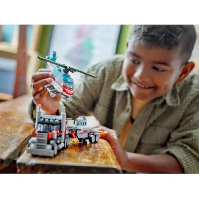 Lego Creator Flatbed Truck With Helicopter για 7+ Ετών