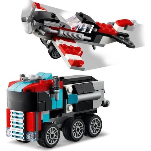 Lego Creator Flatbed Truck With Helicopter για 7+ Ετών
