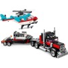 Lego Creator Flatbed Truck With Helicopter για 7+ Ετών