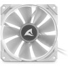Sharkoon Rebel F50 Case Fan 120mm με RGB Φωτισμό και Σύνδεση 4-Pin PWM Λευκό