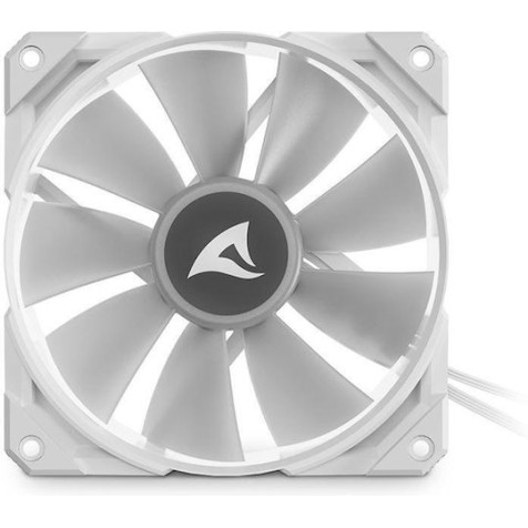 Sharkoon Rebel F50 Case Fan 120mm με RGB Φωτισμό και Σύνδεση 4-Pin PWM Λευκό