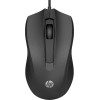 HP 100 Ενσύρματο Ποντίκι Μαύρο