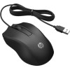 HP 100 Ενσύρματο Ποντίκι Μαύρο