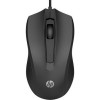 HP 100 Ενσύρματο Ποντίκι Μαύρο