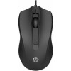 HP 100 Ενσύρματο Ποντίκι Μαύρο