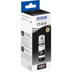 Epson 114 Γνήσιο Μελάνι Εκτυπωτή InkJet Μαύρο (C13T07A140)