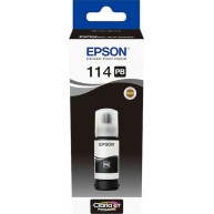 Epson 114 Γνήσιο Μελάνι Εκτυπωτή InkJet Photo Μαύρο (C13T07B140)