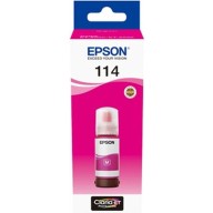 Epson 114 Γνήσιο Μελάνι Εκτυπωτή InkJet Ματζέντα (C13T07B340)