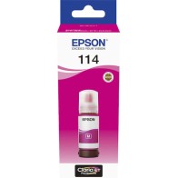 Epson 114 Γνήσιο Μελάνι Εκτυπωτή InkJet Ματζέντα (C13T07B340)