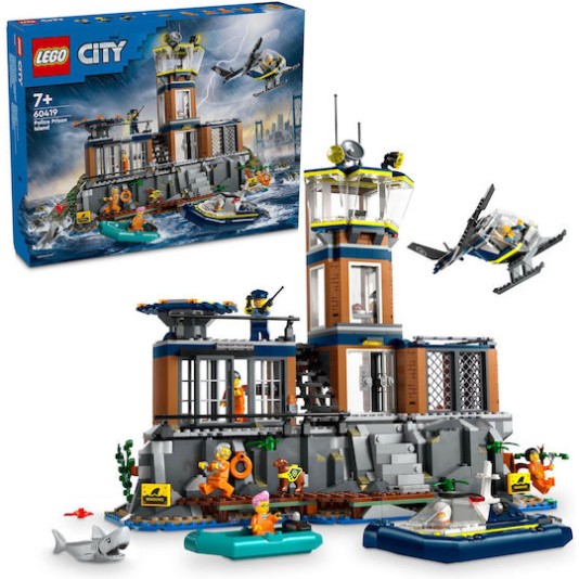 Lego City Police Prison Island για 7+ Ετών