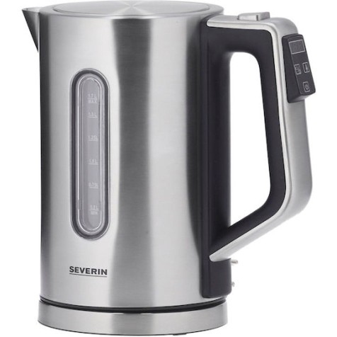 Severin WK 3418 Βραστήρας 1.7lt 3000W Ασημί