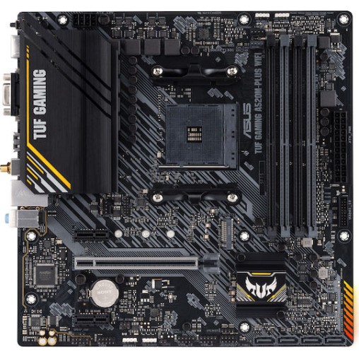 Asus TUF Gaming A520M-Plus WiFi Motherboard Micro ATX με AMD AM4 Socket 90MB17F0-M0EAY0