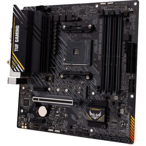 Asus TUF Gaming A520M-Plus WiFi Motherboard Micro ATX με AMD AM4 Socket 90MB17F0-M0EAY0