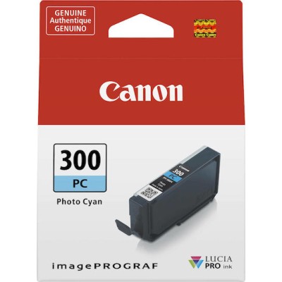 Canon PFI-300 Γνήσιο Μελάνι Εκτυπωτή InkJet Photo Κυανό (4197C001)