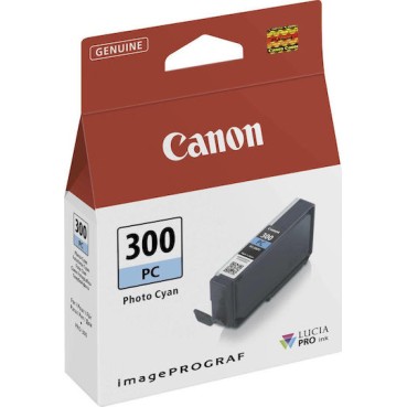 Canon PFI-300 Γνήσιο Μελάνι Εκτυπωτή InkJet Photo Κυανό (4197C001)