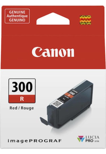 Canon PFI-300 Γνήσιο Μελάνι Εκτυπωτή InkJet Κόκκινο (4199C001)