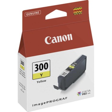 Canon PFI-300 Γνήσιο Μελάνι Εκτυπωτή InkJet Κίτρινο (4196C001)