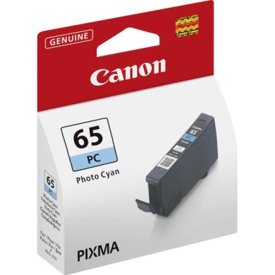 Canon CLI-65 Γνήσιο Μελάνι Εκτυπωτή InkJet Photo Κυανό (4220C001)