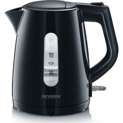 Severin WK 3410 Βραστήρας 1lt 2200W Μαύρος