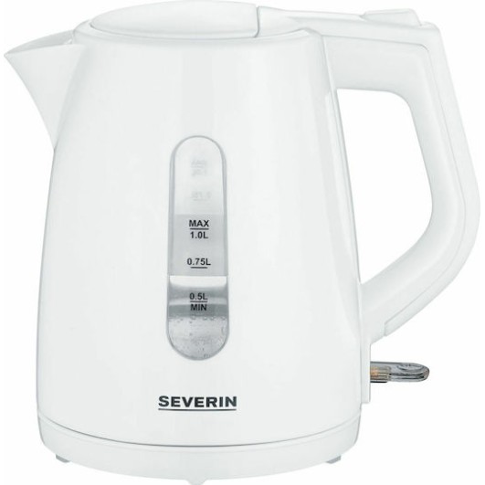 Severin WK 3411 Βραστήρας 1lt 2200W Λευκός