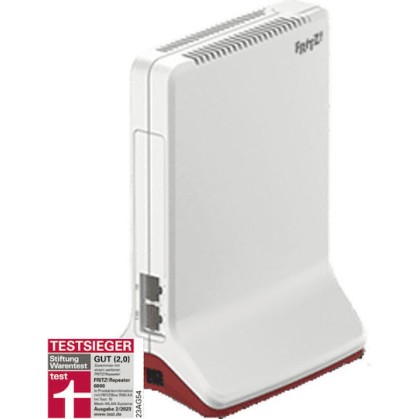 AVM Fritz!Repeater 6000 Mesh WiFi Extender Tri Band (2.4 & 5 & 5GHz) 2400Mbps