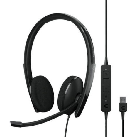 Epos Adapt 160 USB II On Ear Multimedia Ακουστικά με μικροφωνο και σύνδεση USB-A